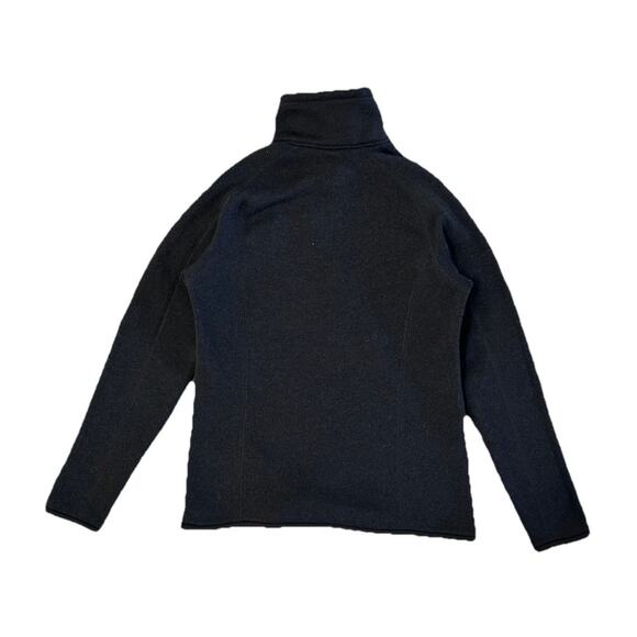 Patagonia Better Sweater Black Pullover Jacket Quarter Zip Women’s S Outdoors - Picture 6 of 8